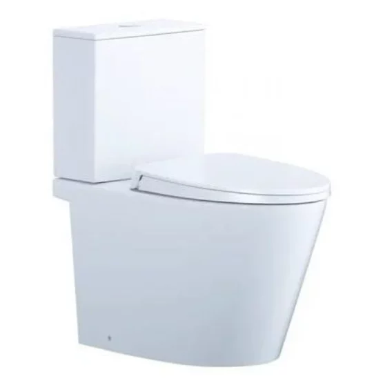 Bồn Cầu CAESAR CD1342 Thùng T1242B 2 Khối Nắp Êm