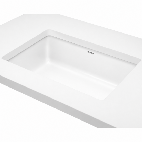 Chậu Lavabo TOTO LW1555BA#XW Âm Bàn 588x380mm